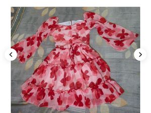 Floral Print Mini Dress