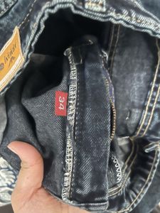 Denim Cargo Jeans
