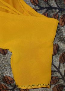 yellow color blouse