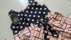 New 2-3 Years Cotton Frock