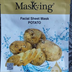 Facial Sheet Mask Potato