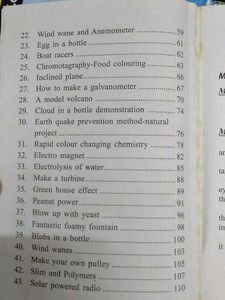 Science Project Ideas Book