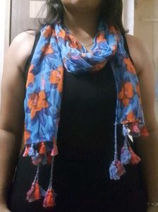 Floral Print Scarf