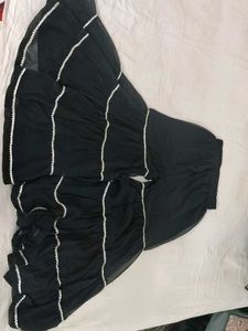 Black Sequin Kurta Set