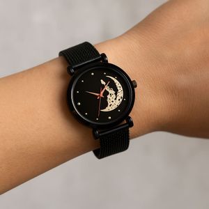 Black Peacock Accent Watch