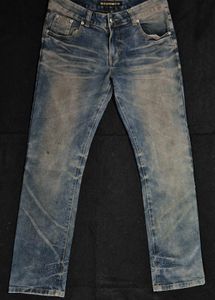 Adorable Club Korean Dusty Washed Jeans