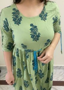 Light Green Dress