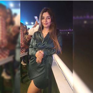 Bottle Green Color Dress.