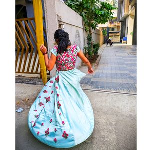 Embroidered Easy To Wear Lehenga