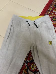 Gray Ferrari Sweatpants