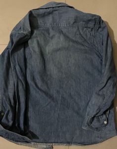 Denim Button-Down Shirt