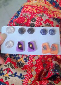 Resin Earrings - Handmade Collection