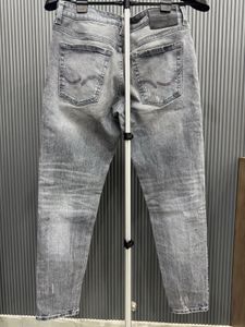 Jack &amp; Jones Grey Cropped Jeans
