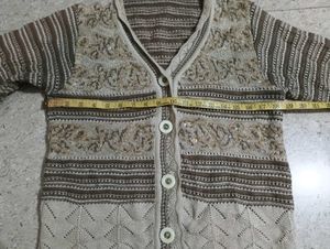 Vintage Patterned Cardigan