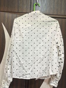 Polka Dot Blouse