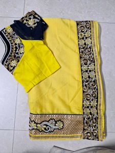 Yellow Saree