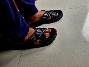 Black Geometric Slides