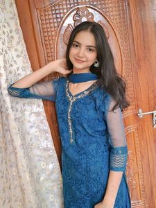 Blue kurta set🌷