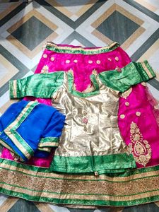 Womens' Ethnic Lehenga Choli Set