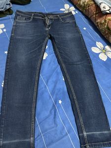 Dark Blue Denim Jeans
