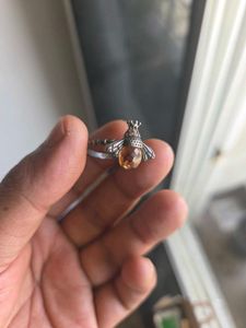 Dragonfly sliver Ring 925