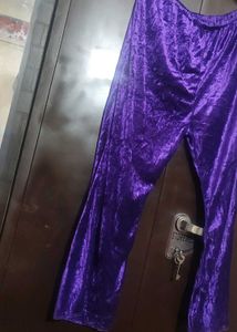 Purple🟣 Plazo For Girl Or Woman 38 Waist