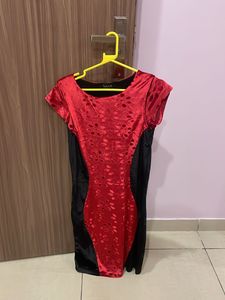 Designer One Piece Velvet Dress