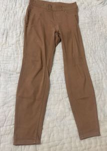 Brown Casual Pants