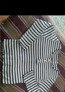 Striped Long Sleeve Top