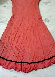 Stylish Peach Gown