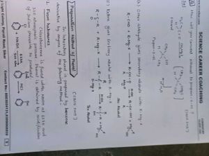 CLASS 12th CHEMISTRY [Printed Handwritten Notes]