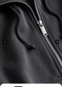 H&amp;M Gray Zip-Up Hoodie