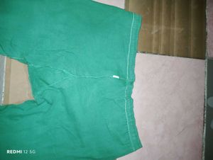 Leggings Green Fabric