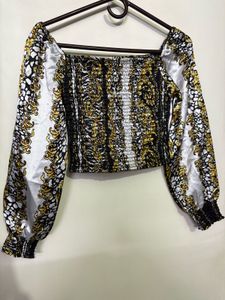 Long Sleeve Crop Top (new)