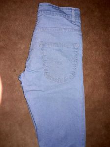 Light Wash Blue Denim Jean&#39;s Men