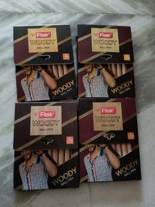 FLAIR WOODY BALL PENS