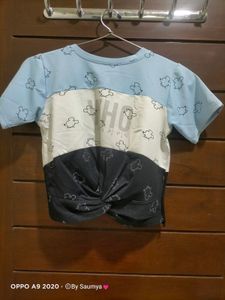3 Color Mickey Top