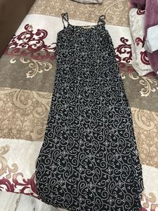 Black Printed Kurti