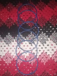 Blue Bangles - Set of 6 ,  beautiful women's chain