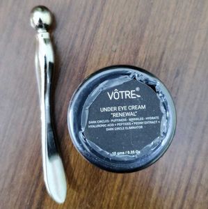 NEW Eye Cream And Massager Combo