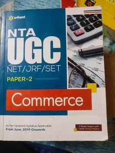 UGC NET/JRF/SET Paper 2 Commerce -Arihant