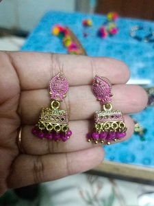 Bundle Of 12 Earnings Jhumka And 3 Multi Bracelet