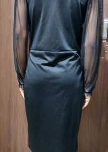 Chic Black Off-Shoulder Dress