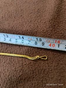 New Unused Gold Plated Chain