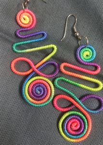 Combo Of Beautiful Multicolored Western Long Earrings 😍 N Brown Long Earrings 😍