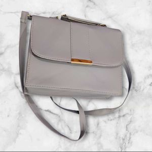 Grey Crossbody Bag