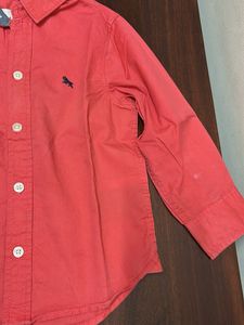 Cute Red Boys Shirt