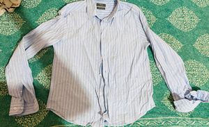 Max Striped Button-Down Shirt