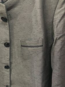 Men&#39;s Grey Bandh gala Jacket/ coat