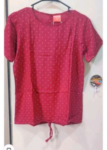 Summer Polka Dot Top